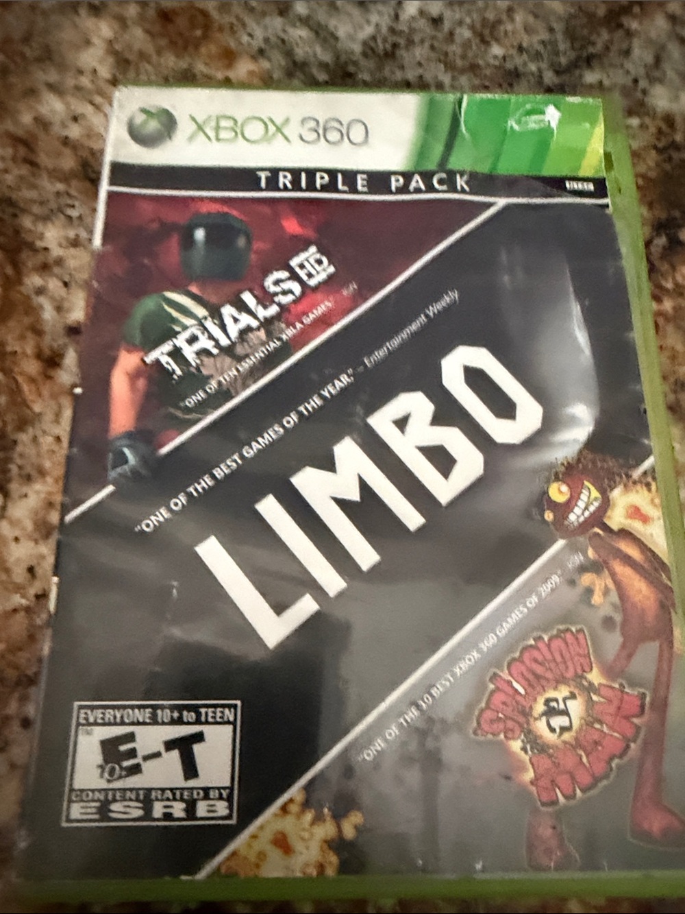 Microsoft Xbox 360 Triple Pack: Limbo (black, green)